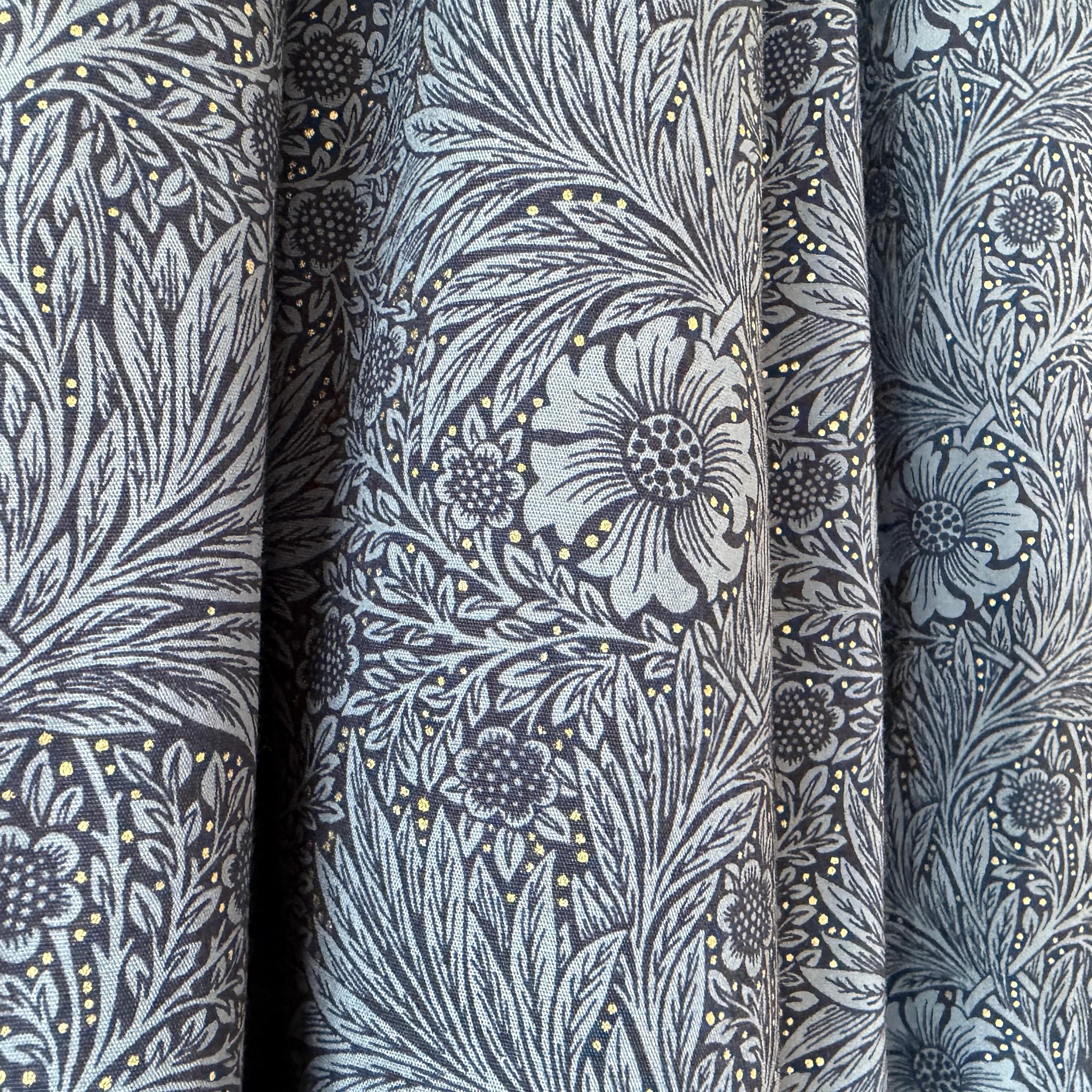 【2026新作】V&A ウィリアム・モリス ♪オケージョンにも使えるスカート♪ ネイビー×ブルー | 15枚目